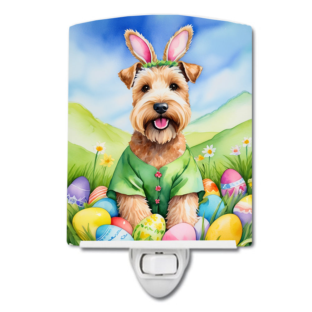 Buy this Wheaten Terrier Easter Egg Hunt Ceramic Night Light