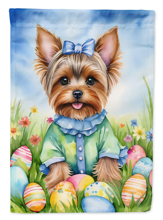 Buy this Yorkshire Terrier Easter Egg Hunt House Flag