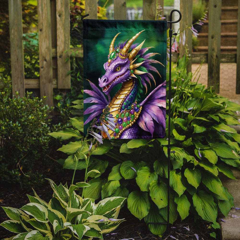 Dragon King of Mardi Gras Garden Flag