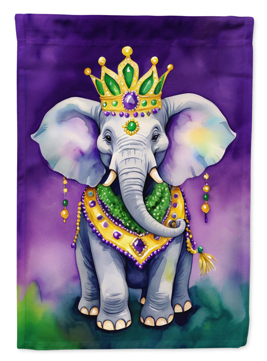 Buy this Elephant King of Mardi Gras House Flag