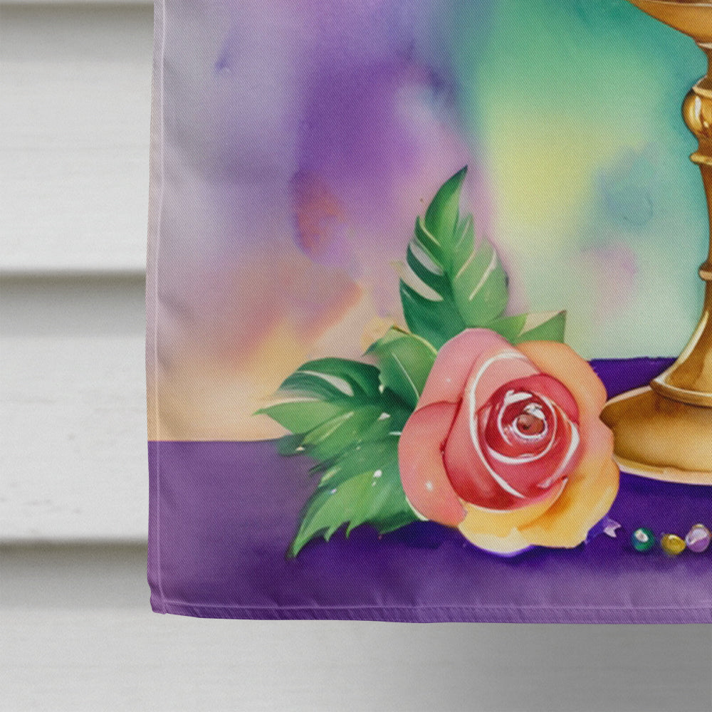 Goblet Mardi Gras House Flag