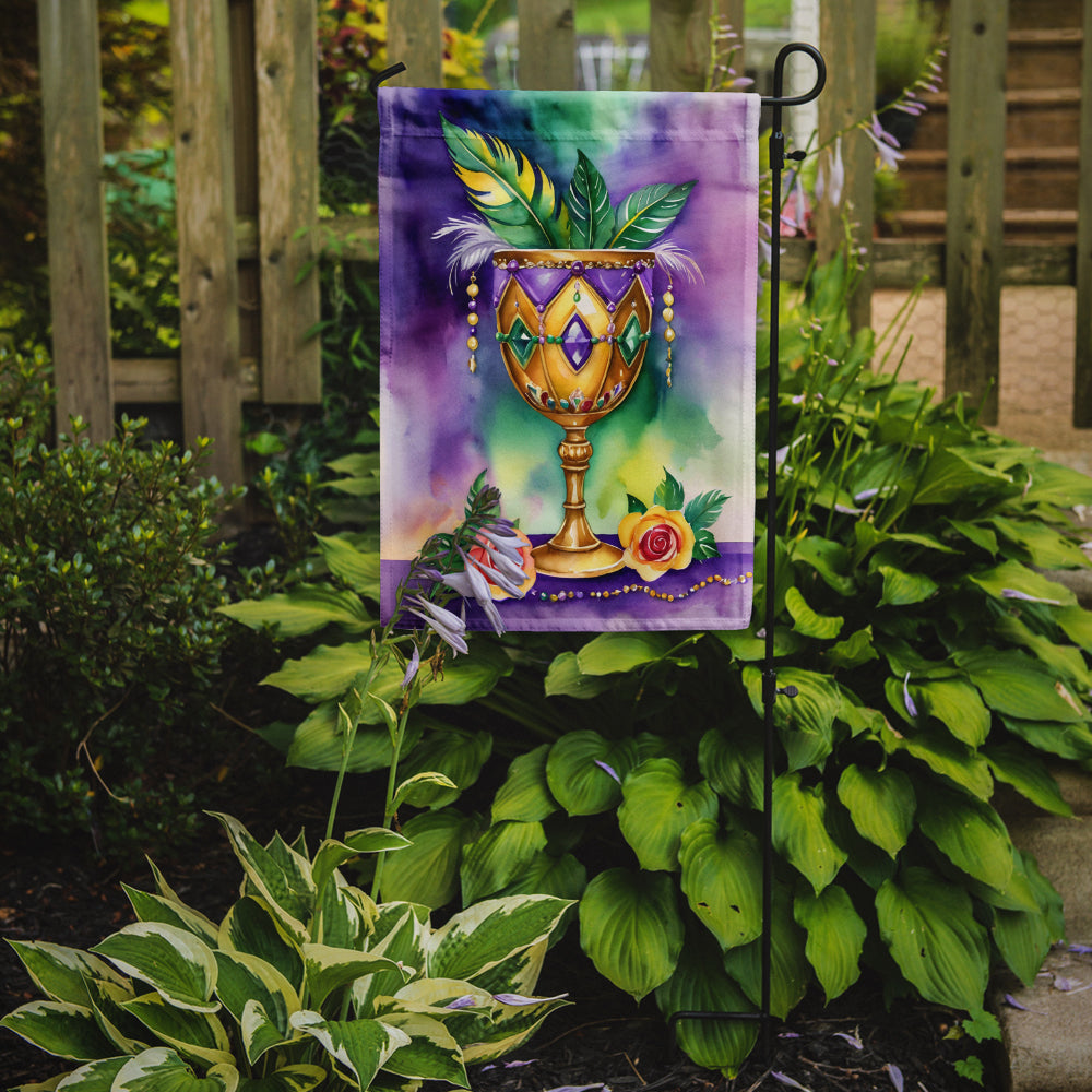 Goblet Mardi Gras Garden Flag