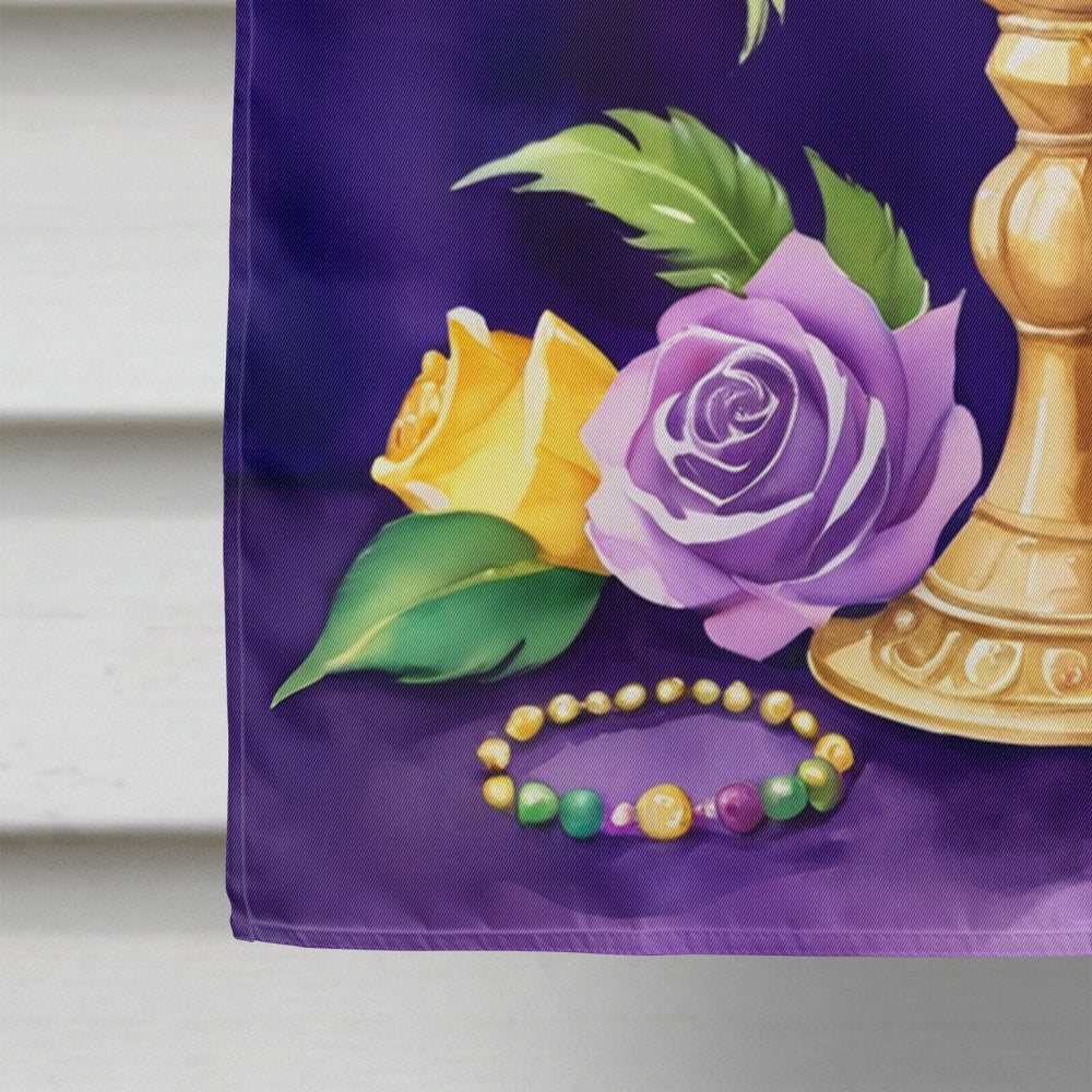 Goblet Mardi Gras House Flag