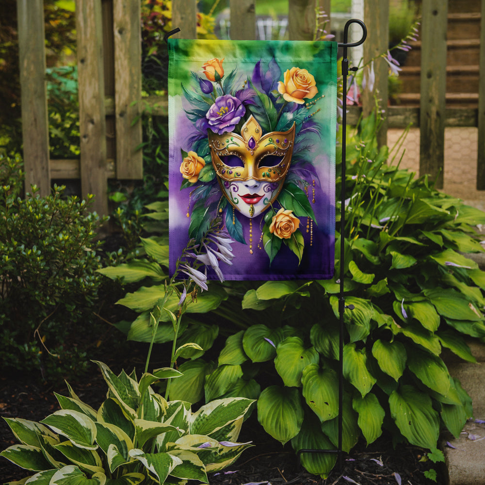 Mask Mardi Gras Garden Flag