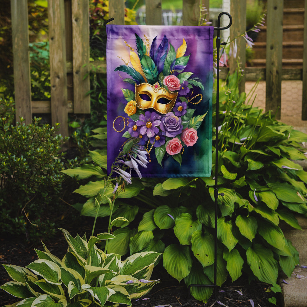 Mask Mardi Gras Garden Flag