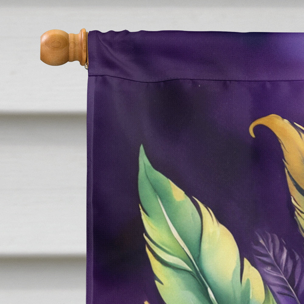 Mask Mardi Gras House Flag