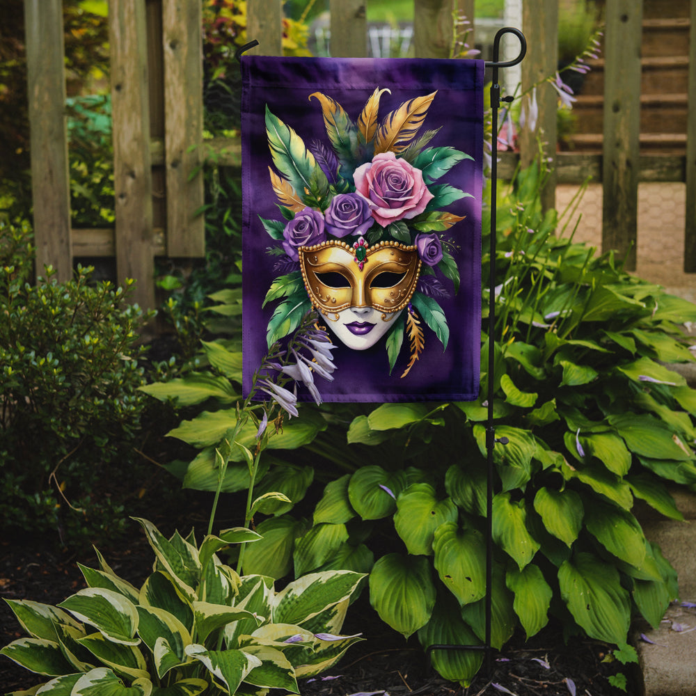 Mask Mardi Gras Garden Flag