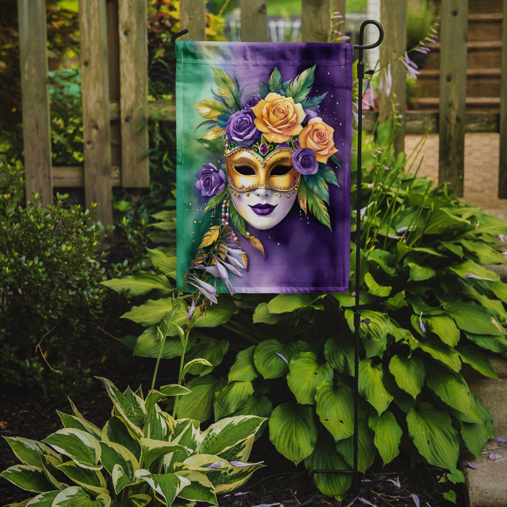 Mask Mardi Gras Garden Flag