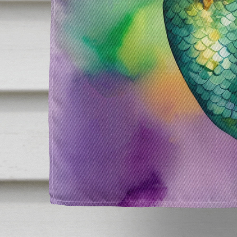 Mermaid Mardi Gras House Flag