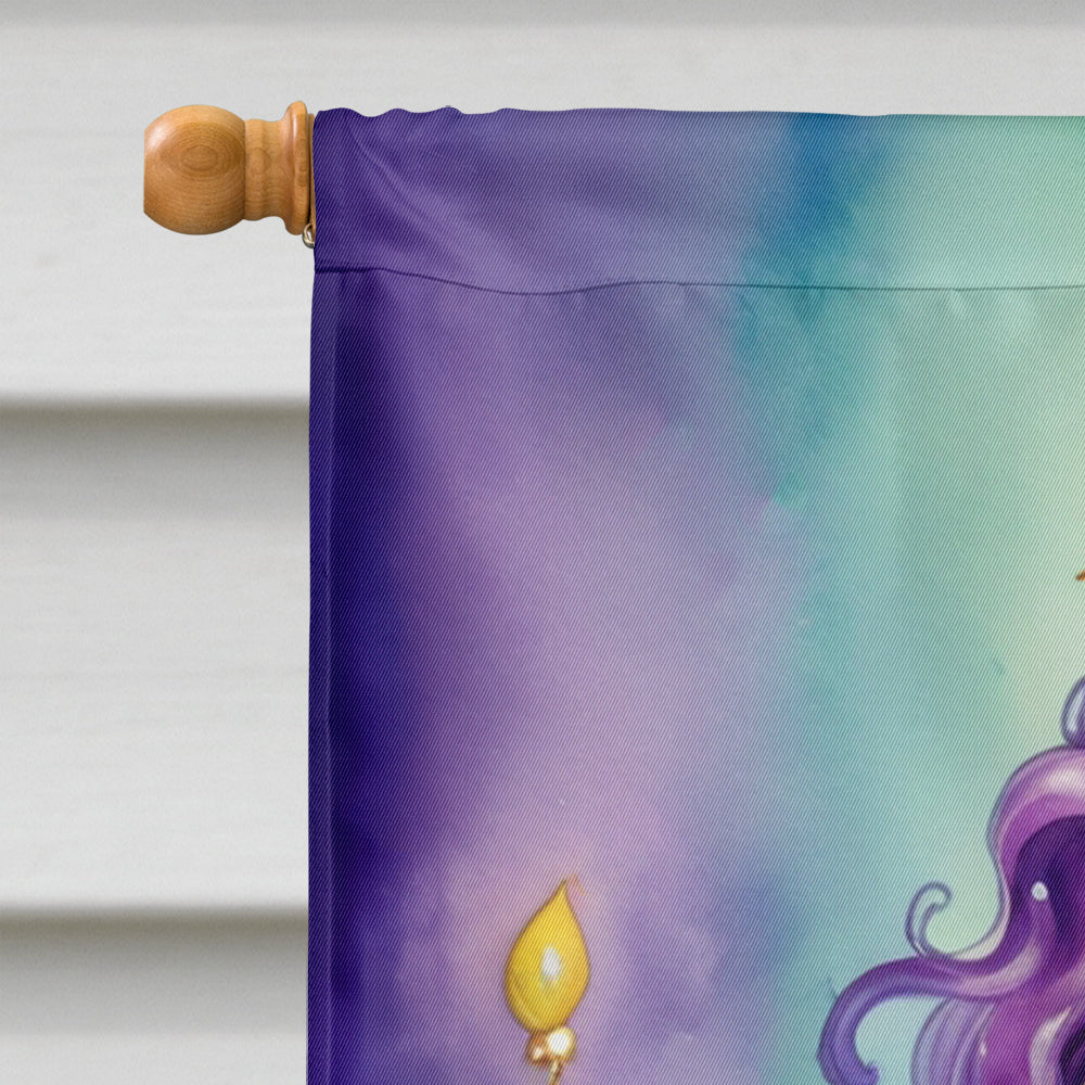 Mermaid Mardi Gras House Flag