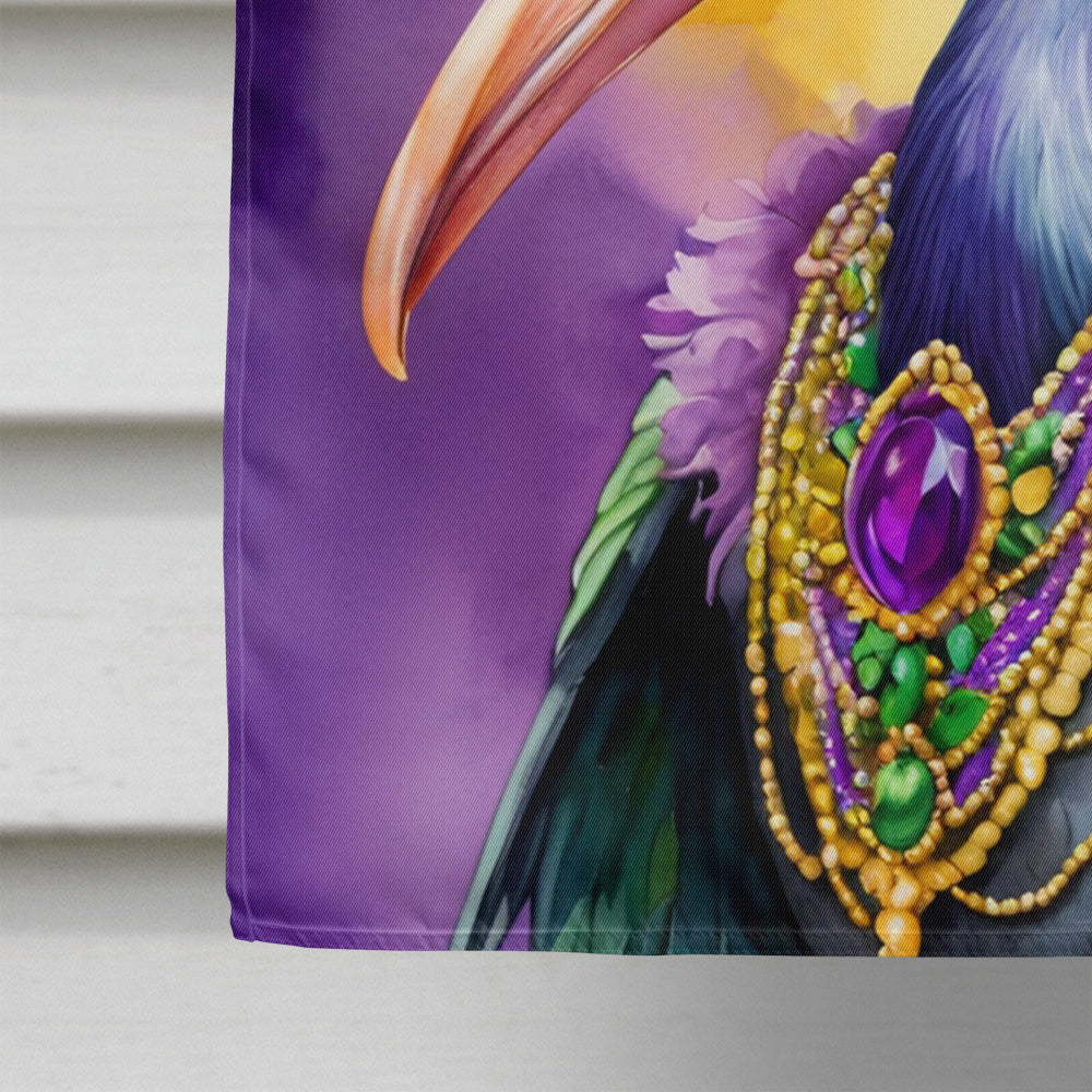 Pelican Mardi Gras House Flag