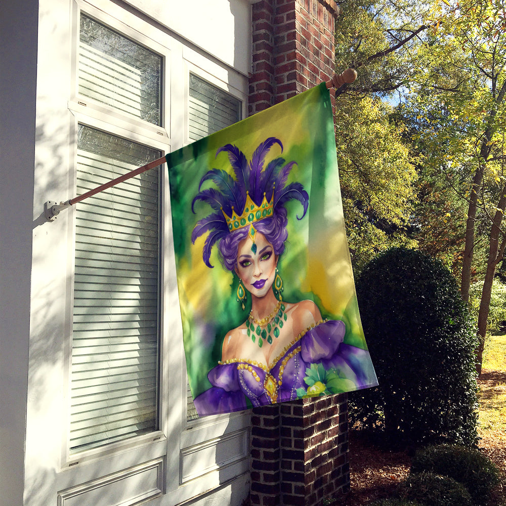 Queen of Mardi Gras House Flag