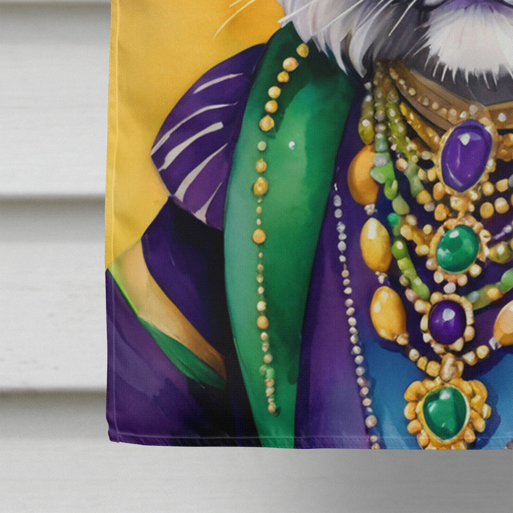 Tiger the King of Mardi Gras House Flag