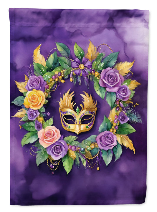 Buy this Wreath Mardi Gras Garden Flag