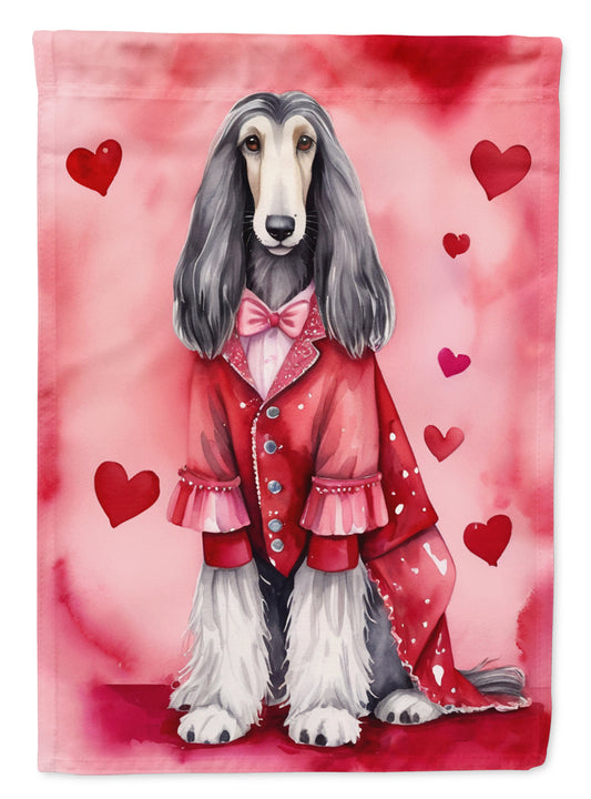 Buy this Afghan Hound My Valentine Garden Flag