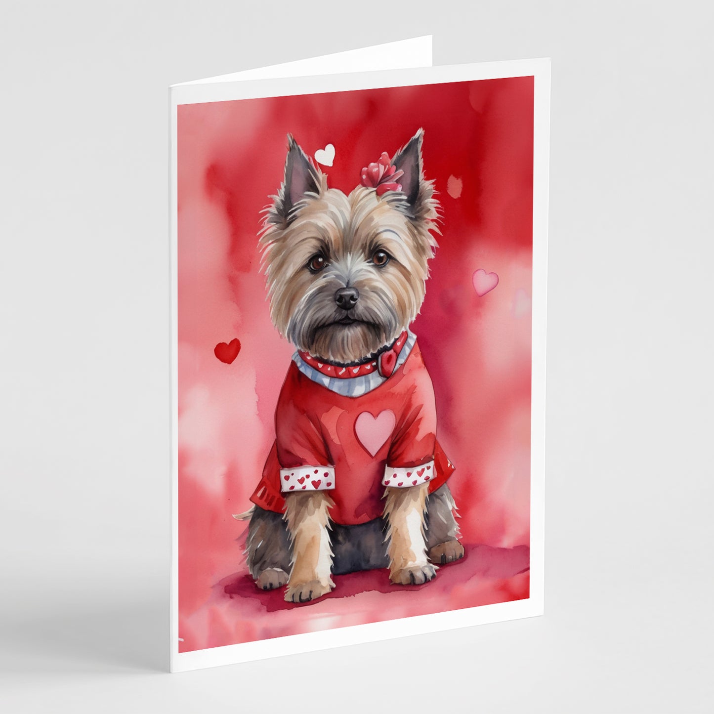 Buy this Cairn Terrier My Valentine Greeting Cards Pack of 8