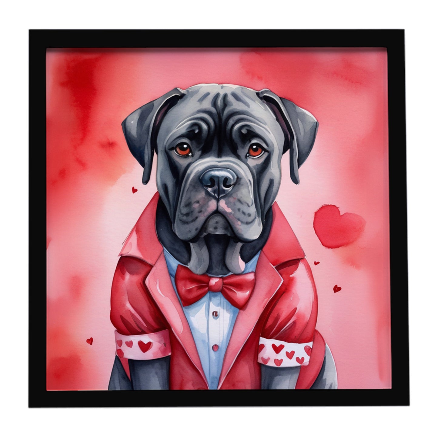 Buy this Cane Corso My Valentine Framed Metal Print