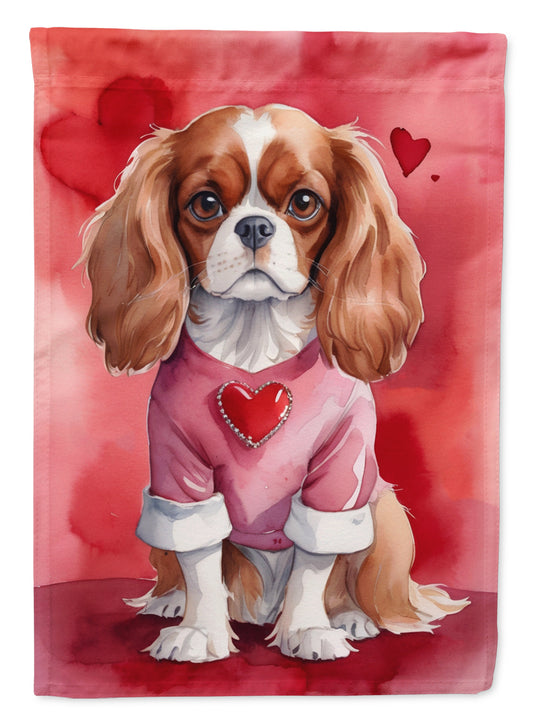 Buy this Cavalier Spaniel My Valentine House Flag