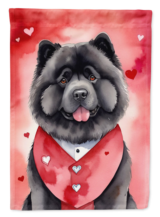 Buy this Chow Chow My Valentine House Flag