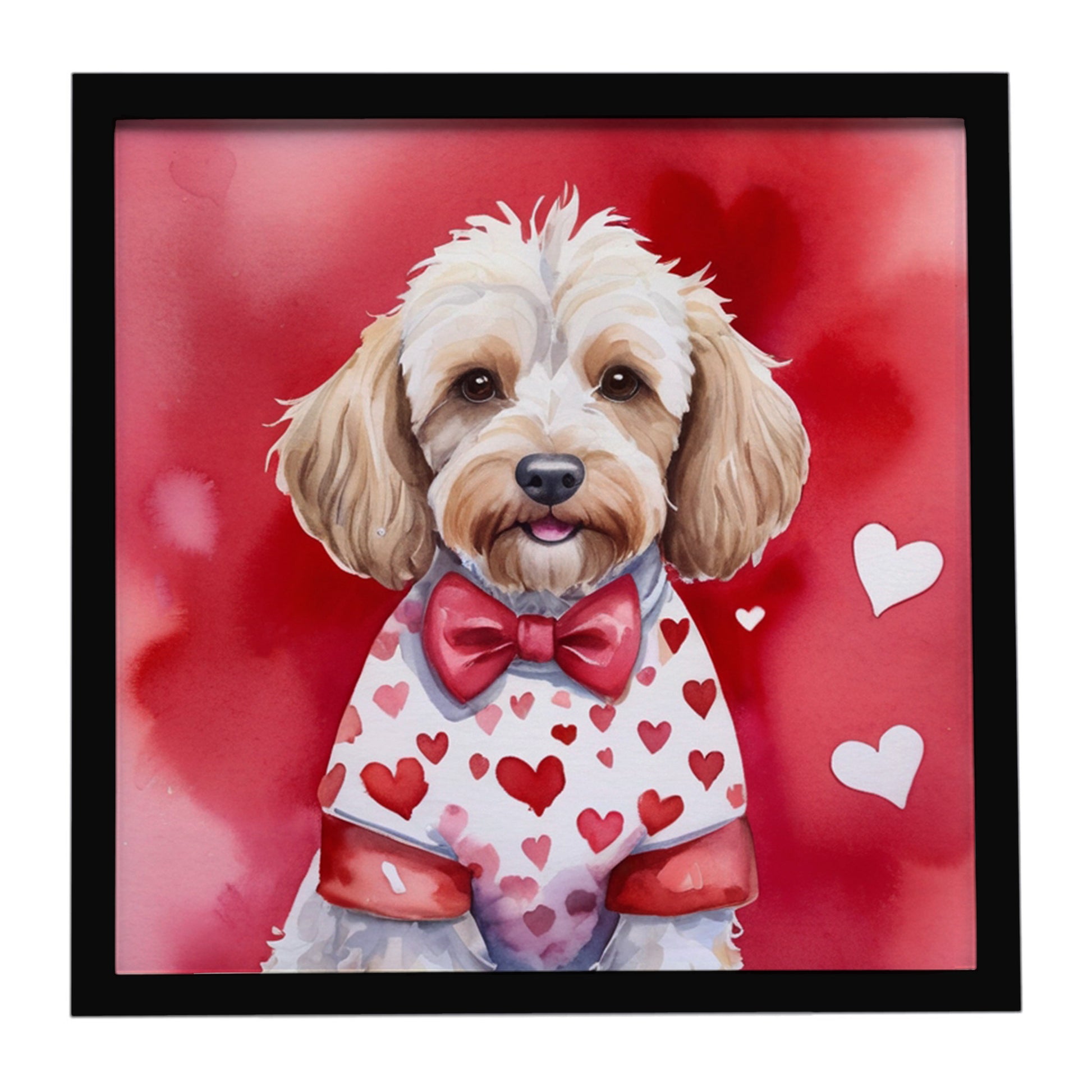 Buy this Cockapoo My Valentine Framed Metal Print