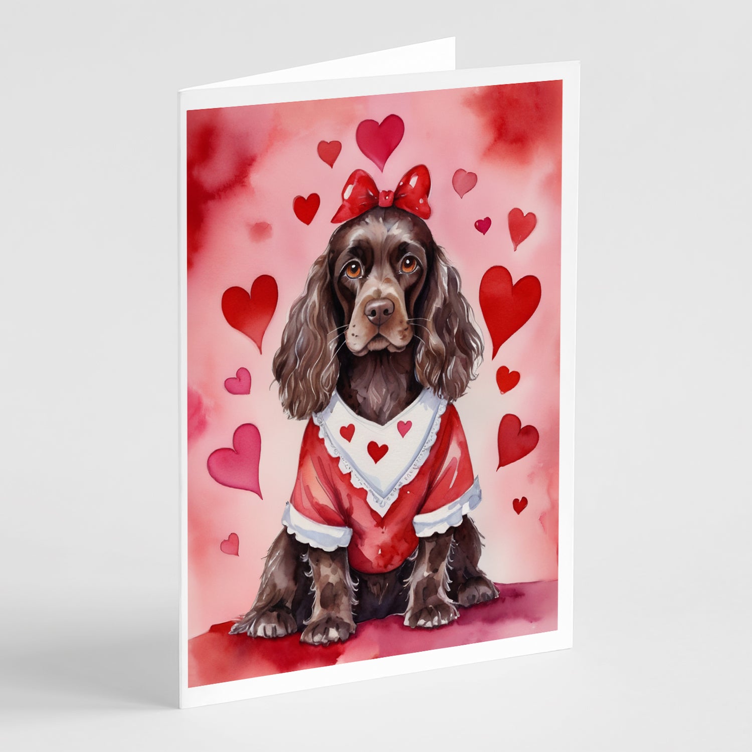 Buy this Cocker Spaniel My Valentine Greeting Cards Pack of 8