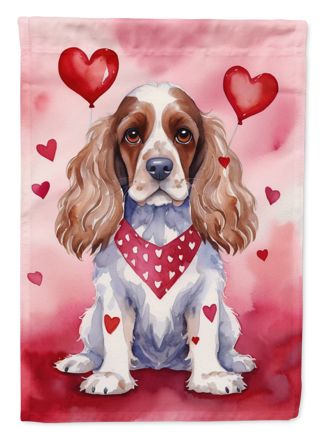 Buy this Cocker Spaniel My Valentine House Flag