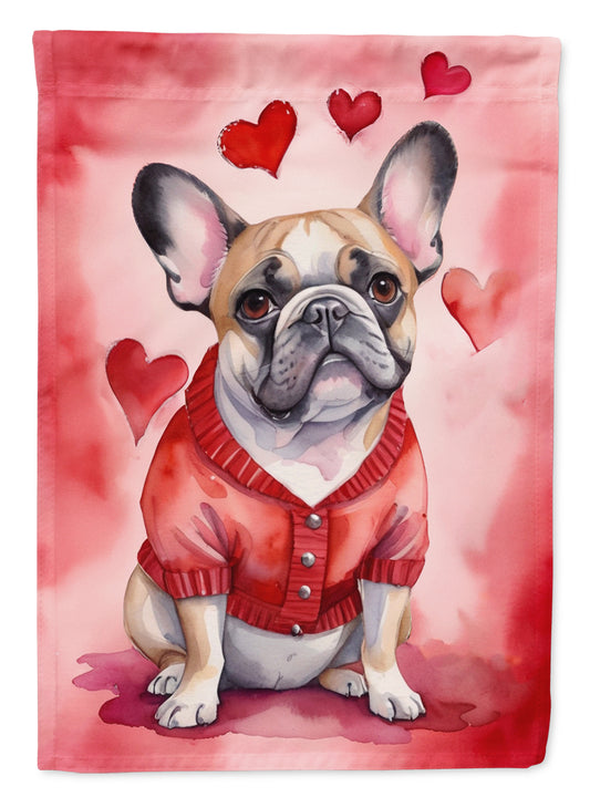 Buy this French Bulldog My Valentine House Flag