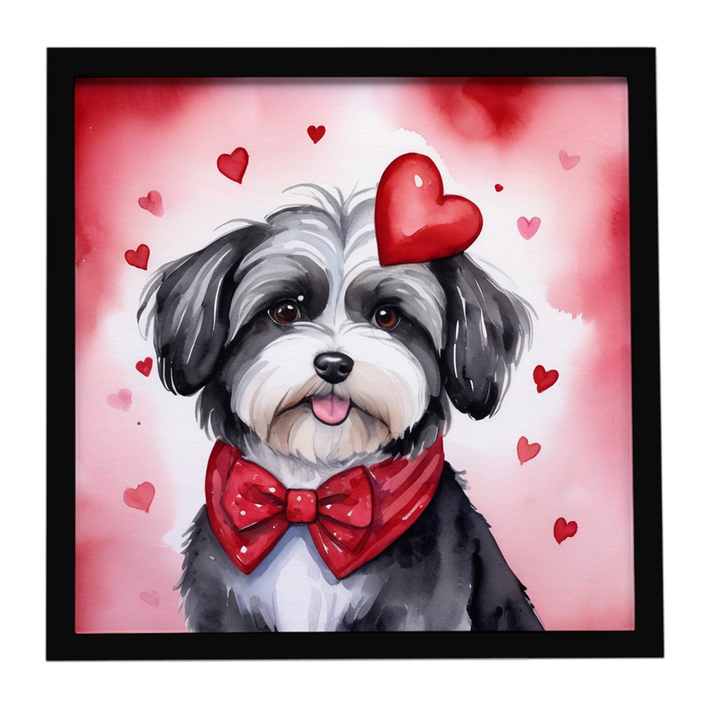 Buy this Havanese My Valentine Framed Metal Print