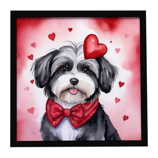 Buy this Havanese My Valentine Framed Metal Print