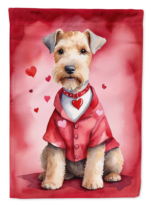 Buy this Lakeland Terrier My Valentine House Flag