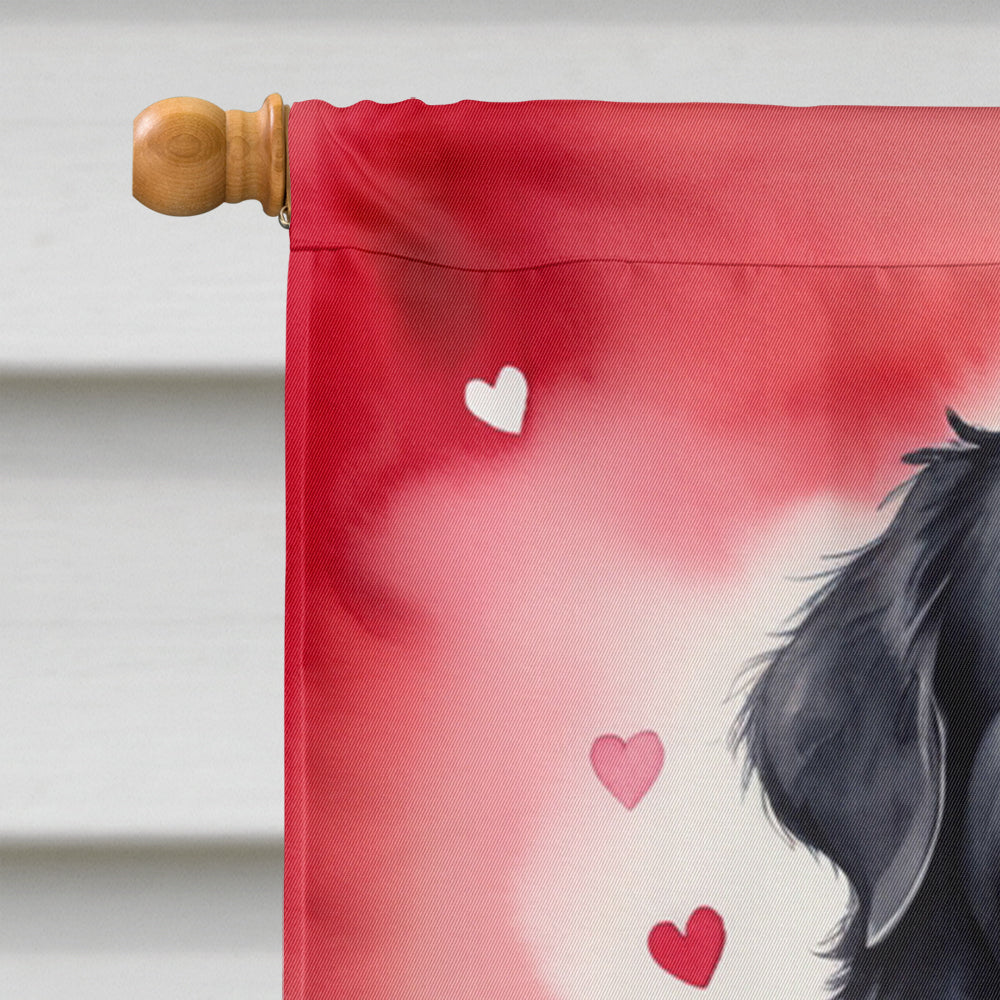 Newfoundland My Valentine House Flag