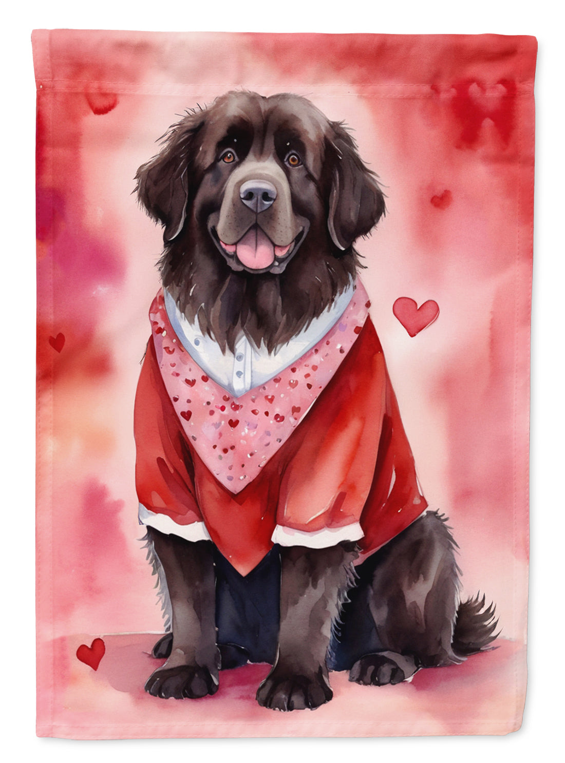 Buy this Newfoundland My Valentine House Flag