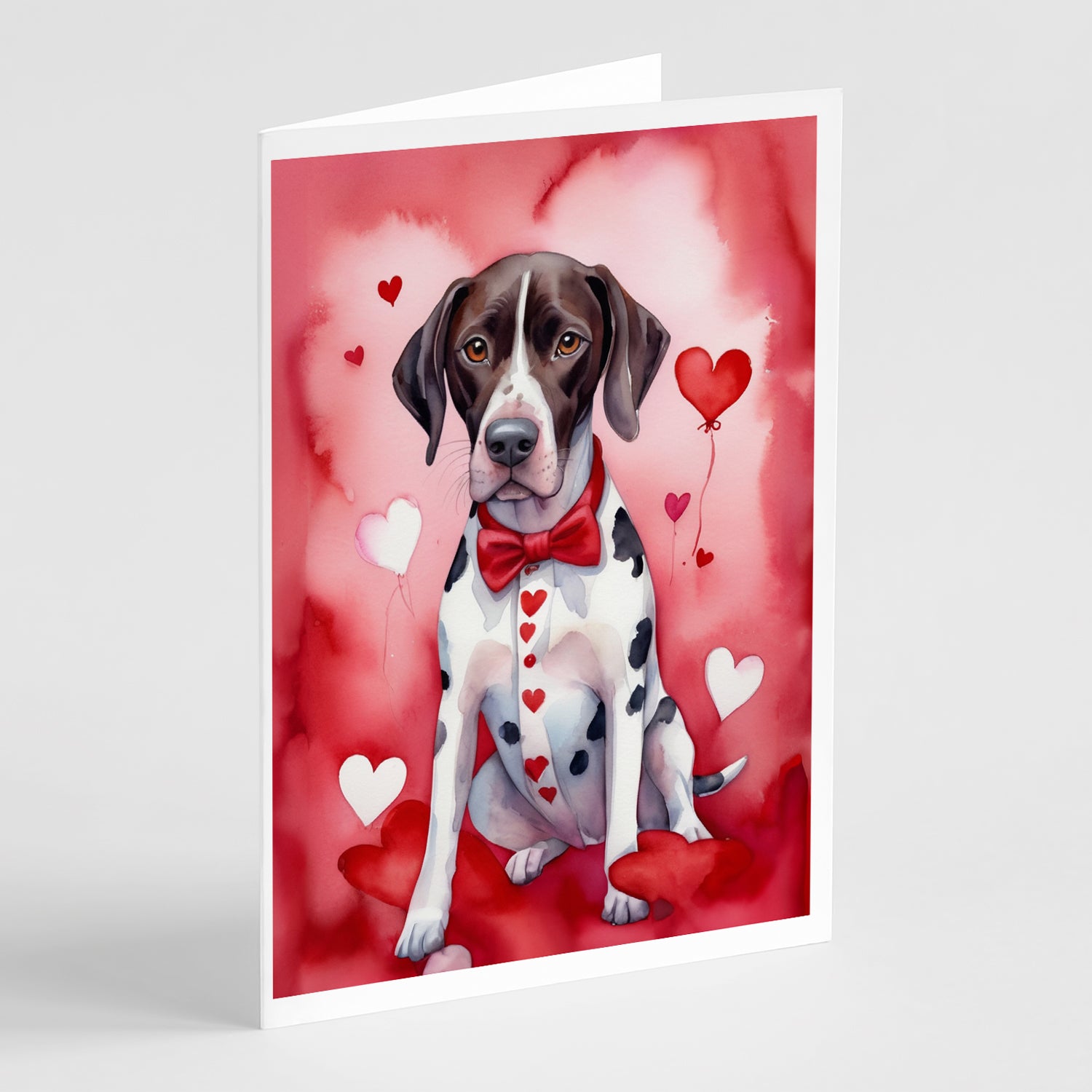 Buy this Pointer My Valentine Greeting Cards Pack of 8