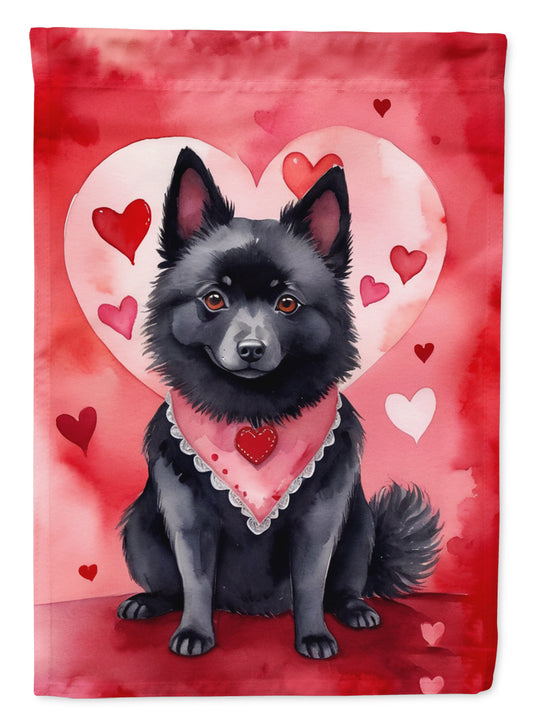 Buy this Schipperke My Valentine House Flag