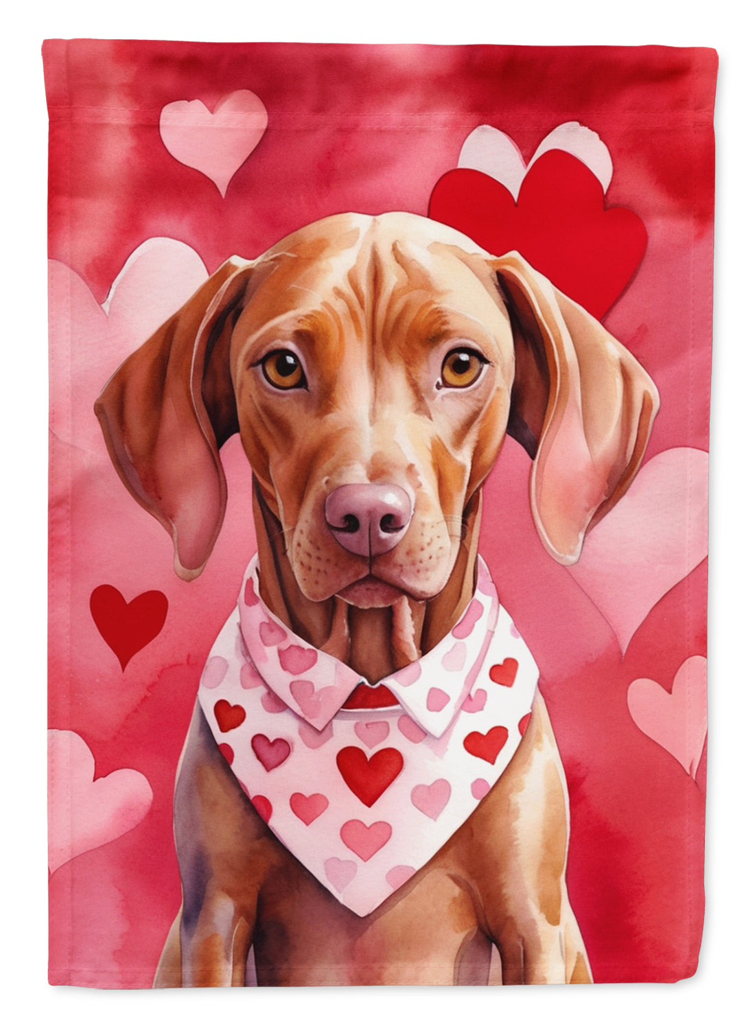 Buy this Vizsla My Valentine House Flag