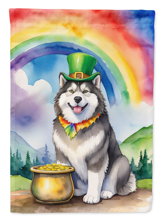 Buy this Alaskan Malamute St Patrick's Day House Flag