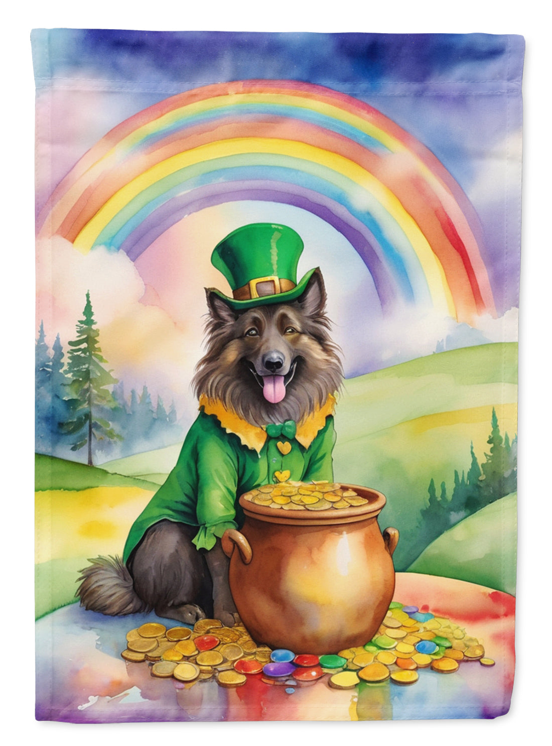 Buy this Belgian Tervuren St Patrick's Day House Flag