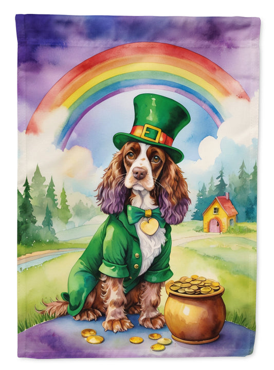 Buy this English Cocker Spaniel St Patrick's Day House Flag