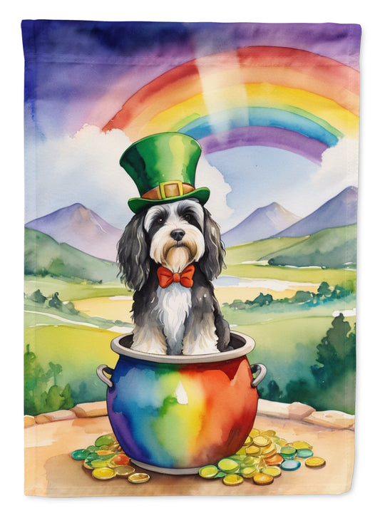 Buy this Tibetan Terrier St Patrick's Day House Flag