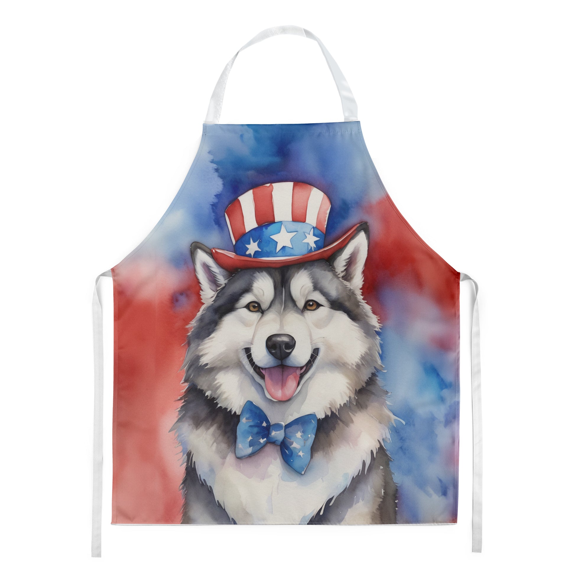 Buy this Alaskan Malamute Patriotic American Apron