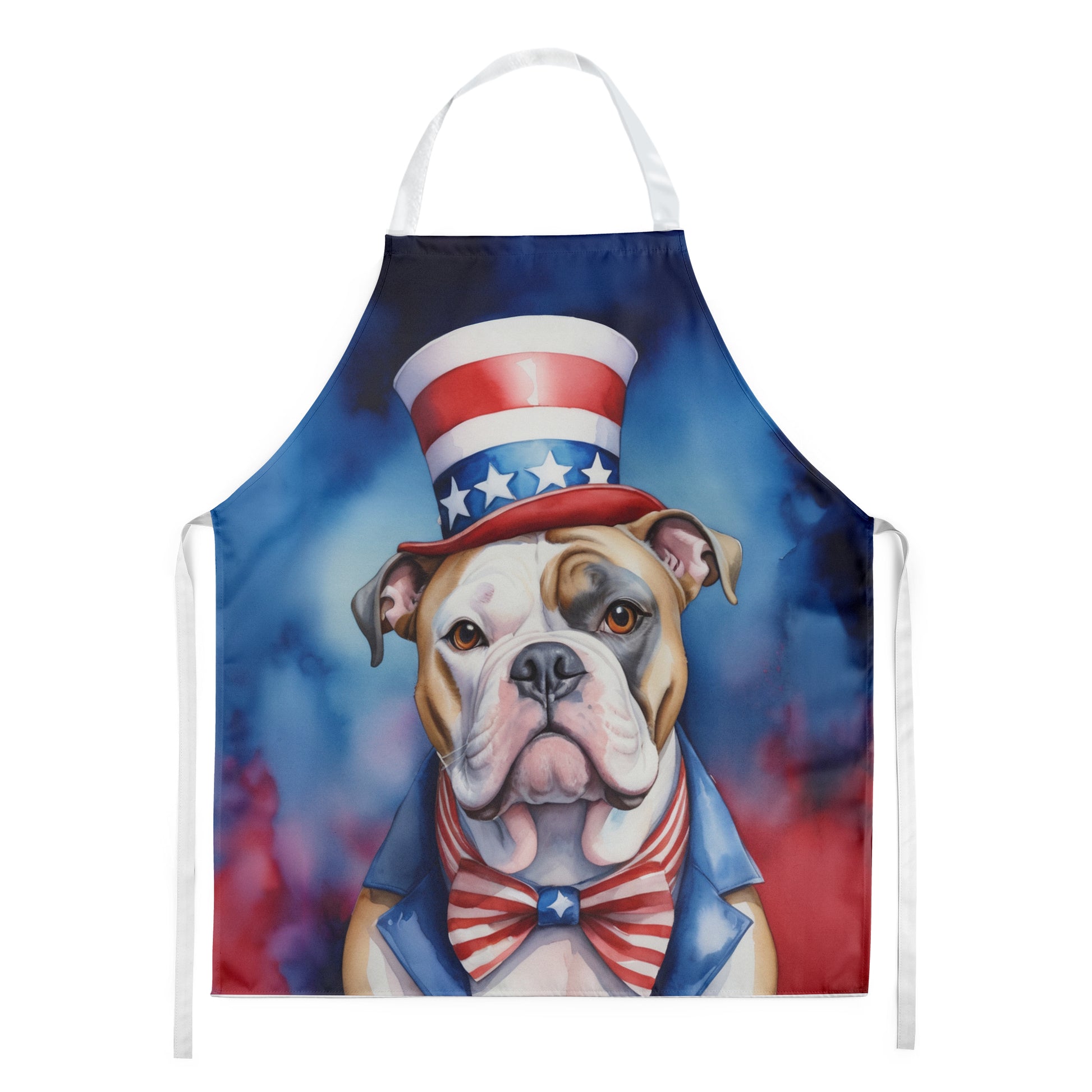 Buy this American Bulldog Patriotic American Apron