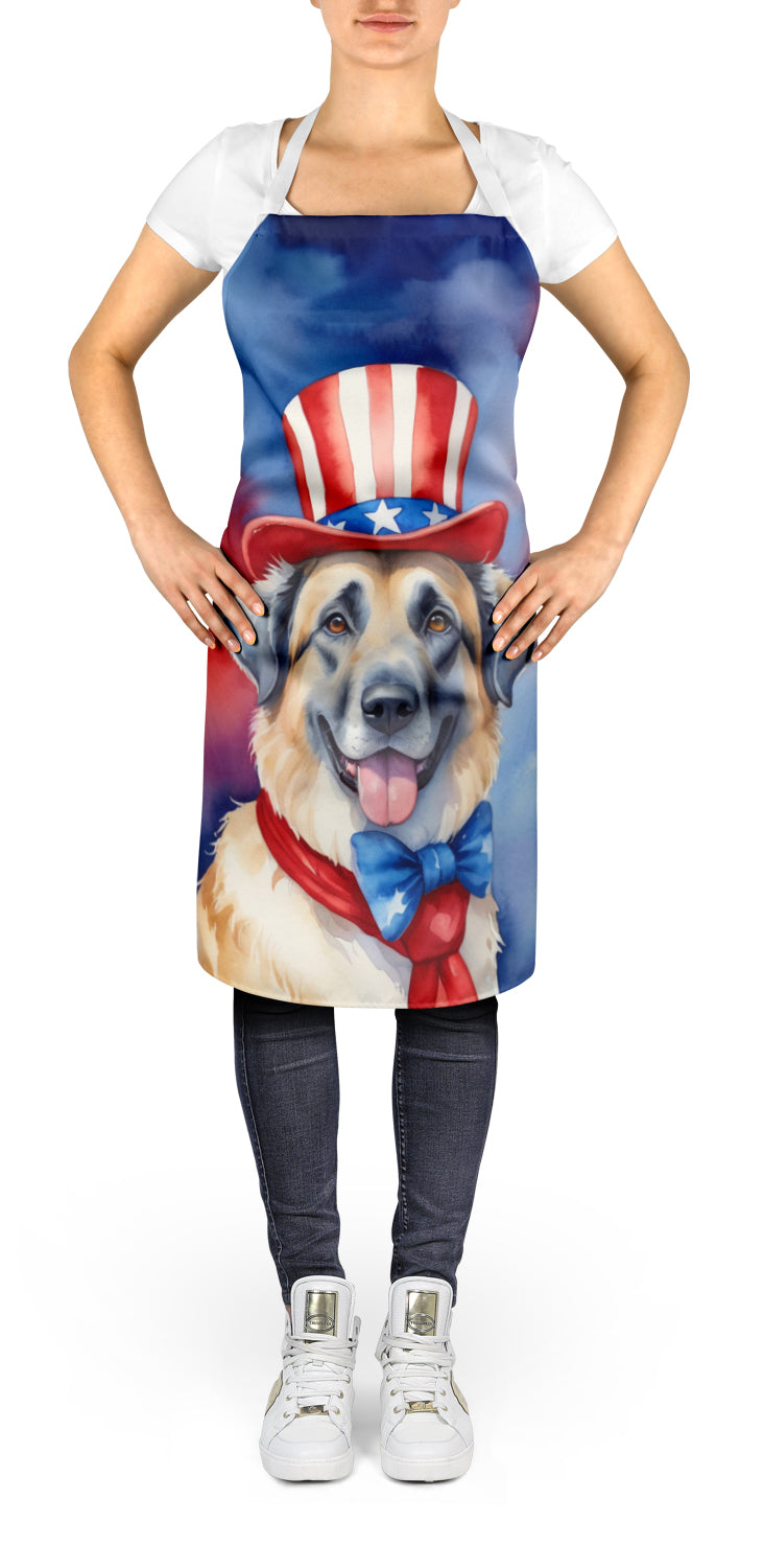 Anatolian Shepherd Patriotic American Apron