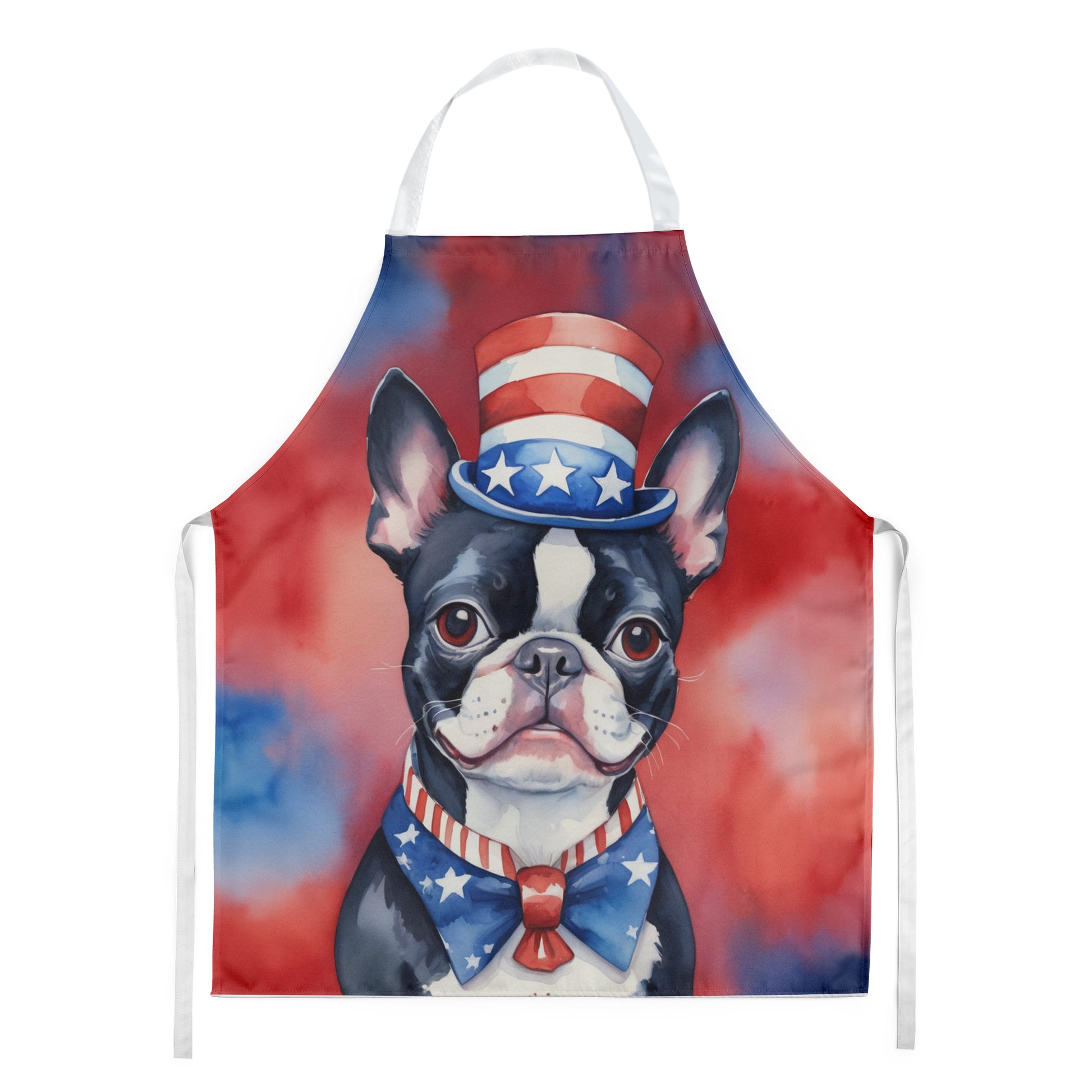 Buy this Boston Terrier Patriotic American Apron