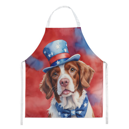 Buy this Brittany Spaniel Patriotic American Apron