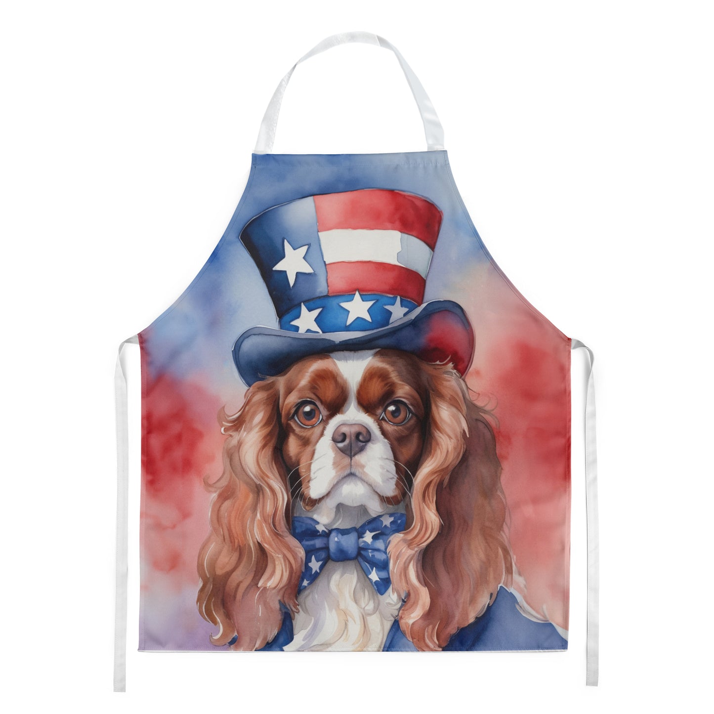 Buy this Cavalier Spaniel Patriotic American Apron