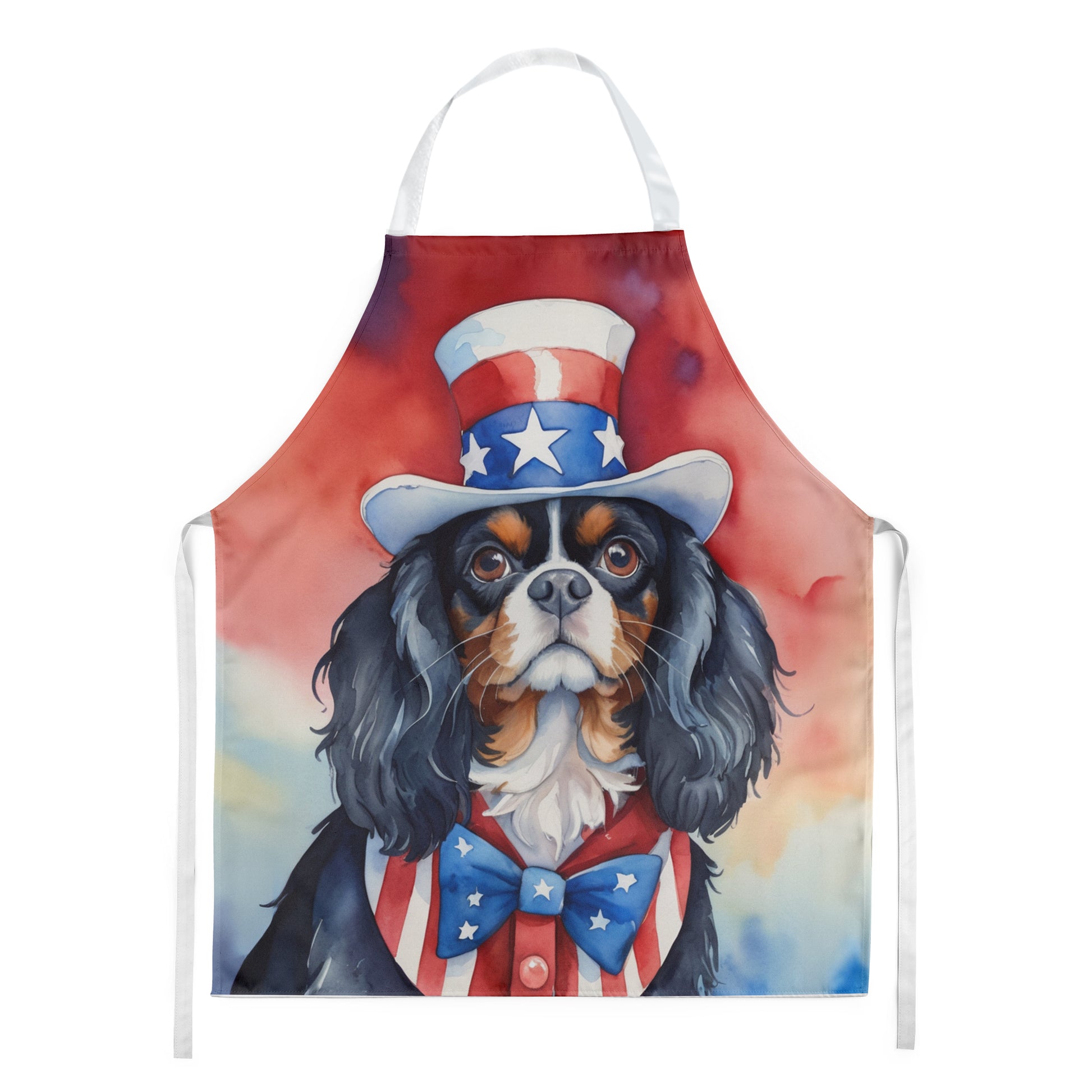 Buy this Cavalier Spaniel Patriotic American Apron