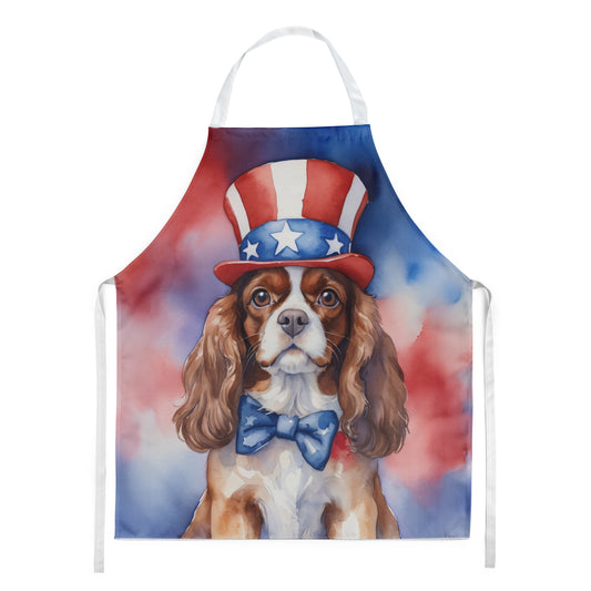 Buy this Cavalier Spaniel Patriotic American Apron