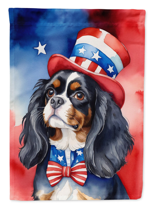 Buy this Cavalier Spaniel Patriotic American House Flag