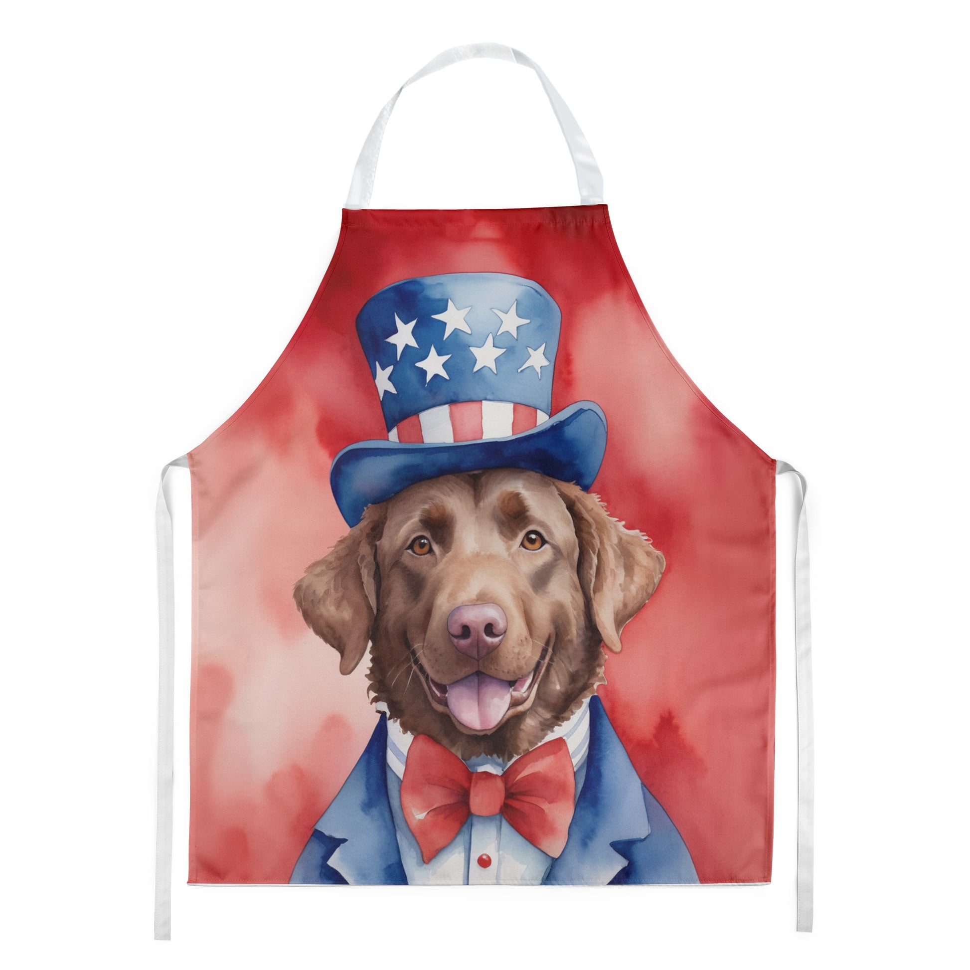 Buy this Chesapeake Bay Retriever Patriotic American Apron