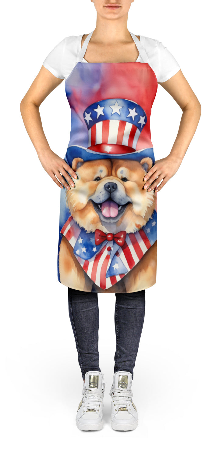 Chow Chow Patriotic American Apron